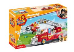 PLAYMOBIL - DUCK ON CALL : CAMION DE POMPIER #70911